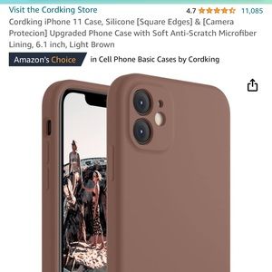iPhone 11 Case Cordking Silicone
